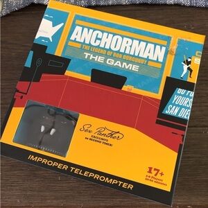 Anchorman: The Legend of Ron Burgundy The Game (improper teleprompter)
